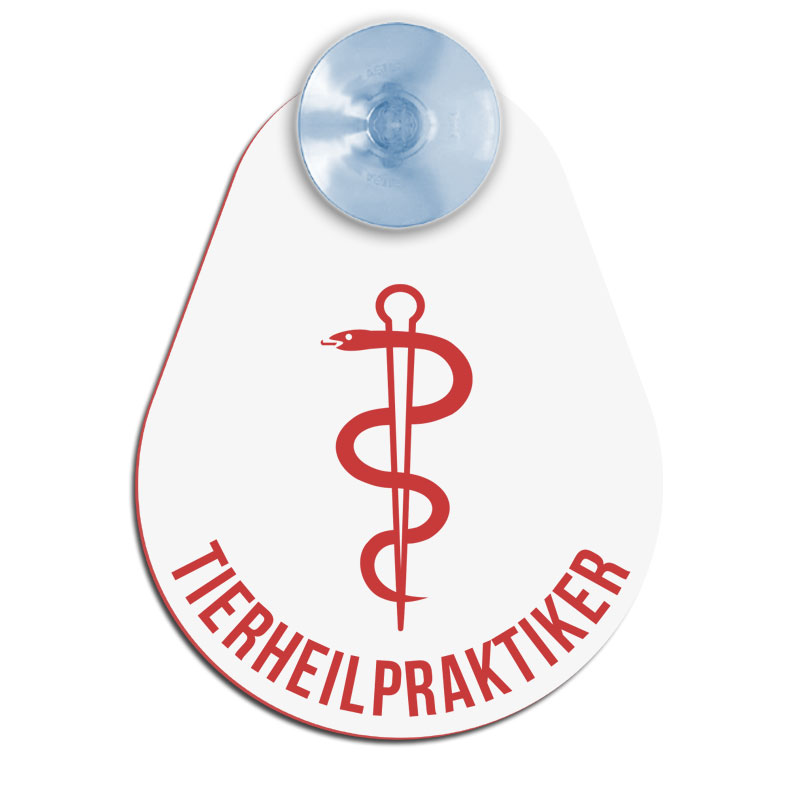 Produktbild: Tierheilpraktiker - weiß/rot