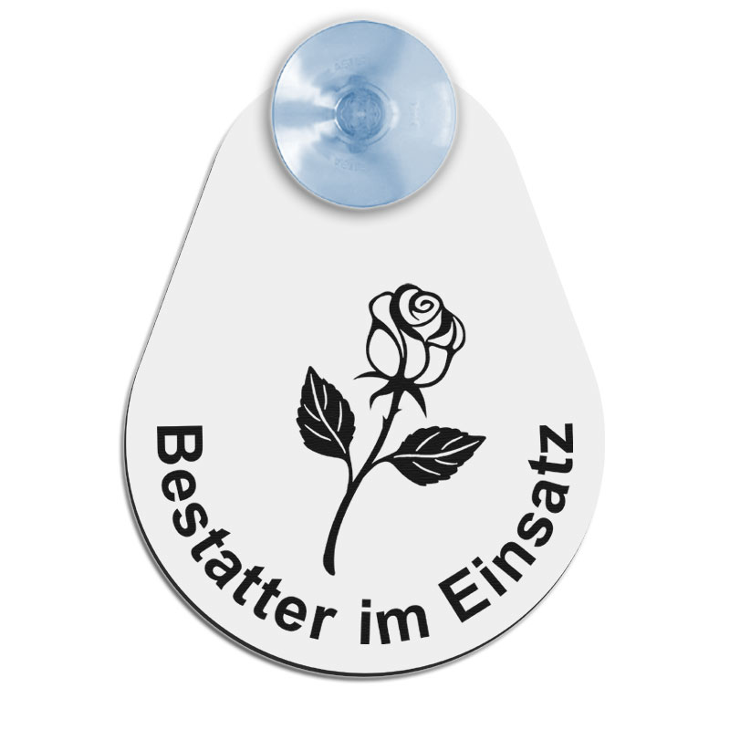 Produktbild: Bestatter im Einsatz - weiß/schwarz