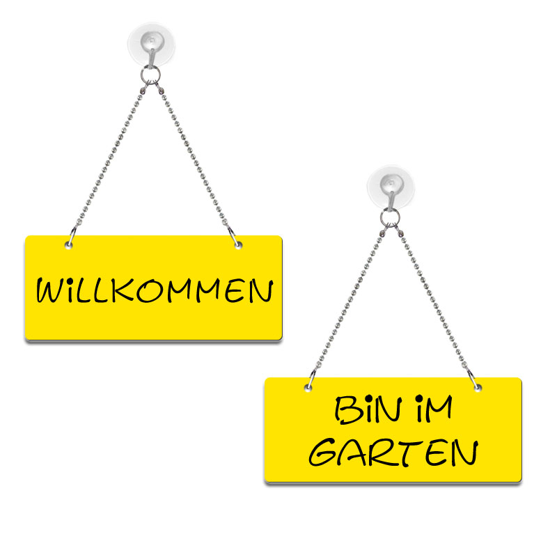 Produktbild: Willkommen / Bin im Garten