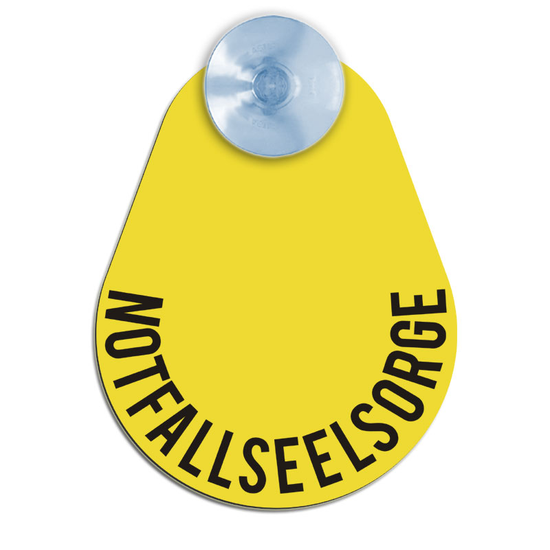 Produktbild: NOTFALLSEELSORGE - gelb/schwarz
