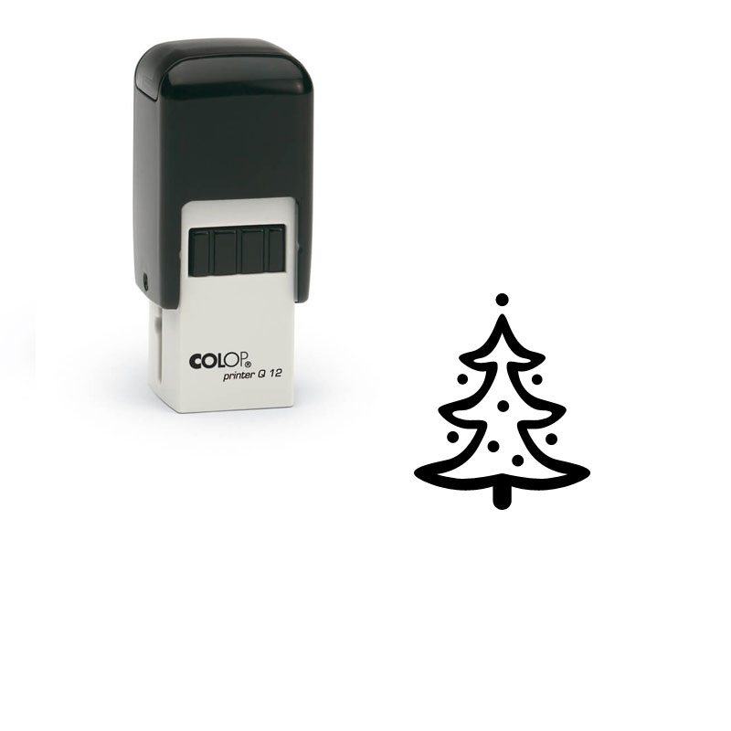 Produktbild: Weihnachtsbaum - Stempel für Bonuskarten, Treuekarten, Rabattkarten etc. - 101