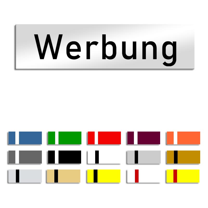 Produktbild: Werbung, 160x40mm