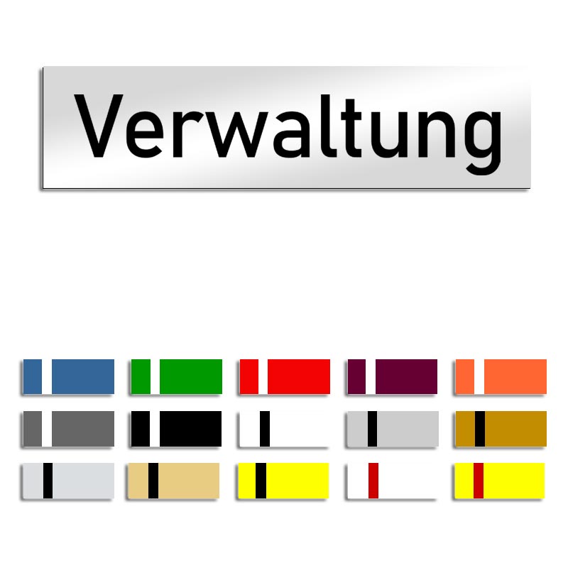 Produktbild: Verwaltung, 160x40mm