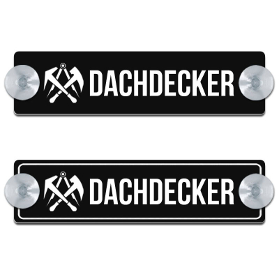 Produktbild: Dachdecker mit Motiv