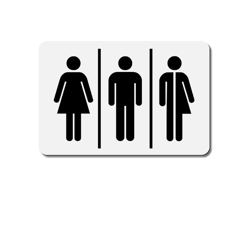 Produktbild: Damen, Herren, Divers - 120x80mm
