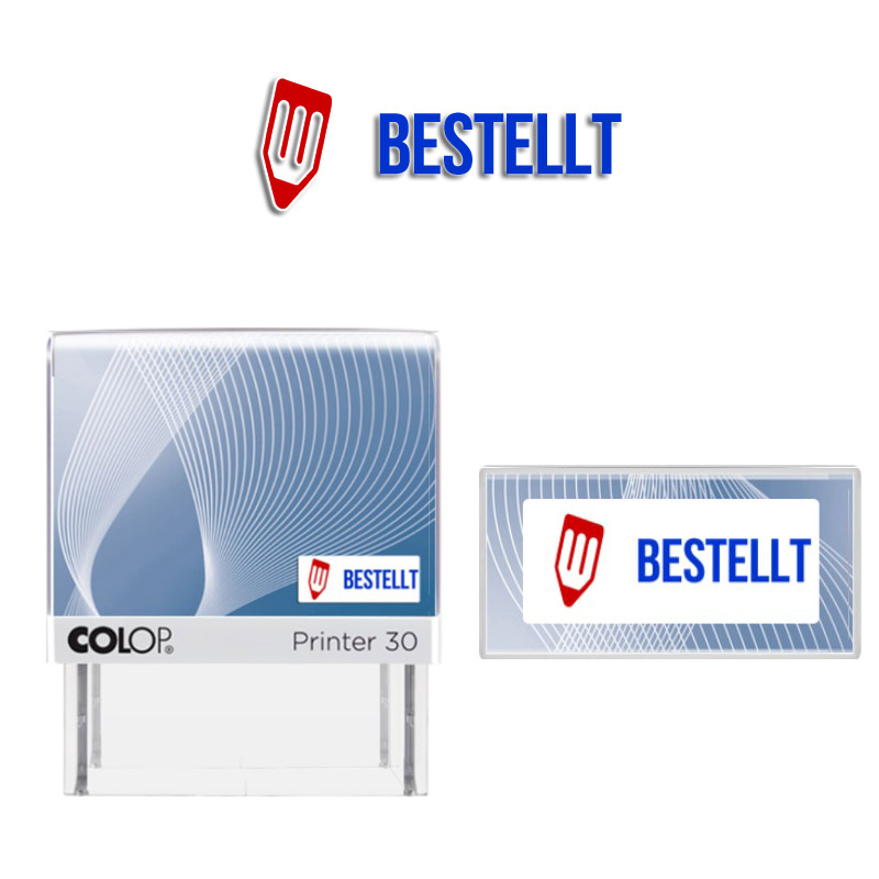 Produktbild: BESTELLT - 2 farbiger Abdruck