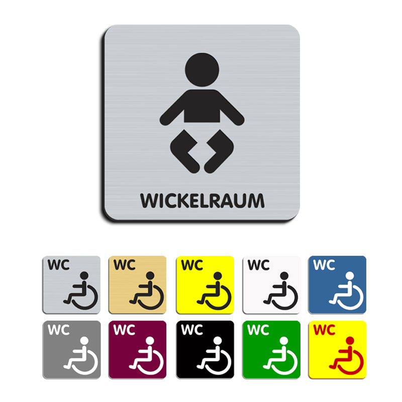Produktbild: Wickelraum, versch. Farben & Größen