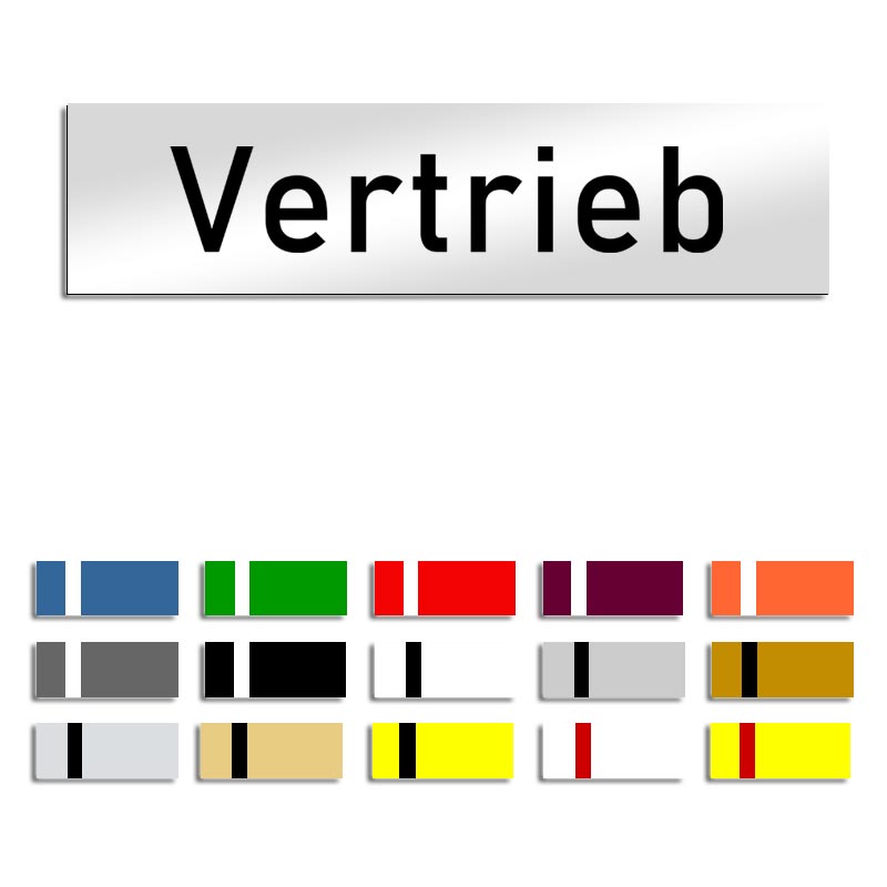 Produktbild: Vertrieb, 160x40mm