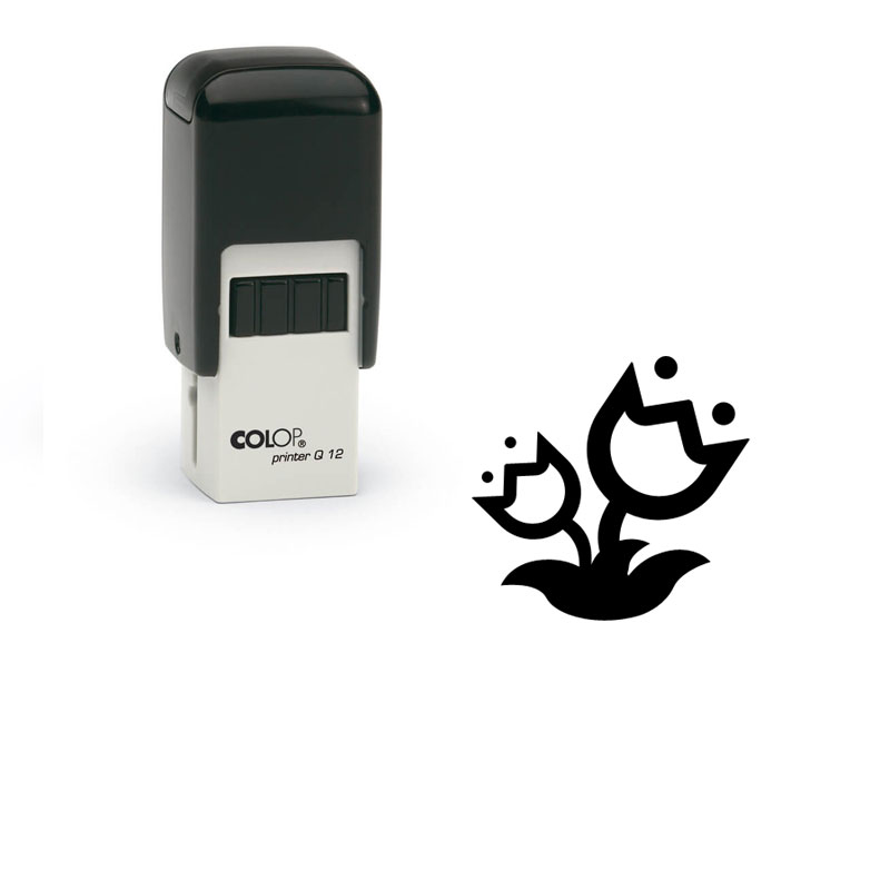 Produktbild: Blumen - Stempel für Bonuskarten, Treuekarten, Rabattkarten etc. - 096